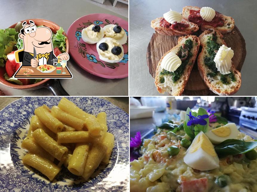 Cibo al Trattoria cooperativa delle grange