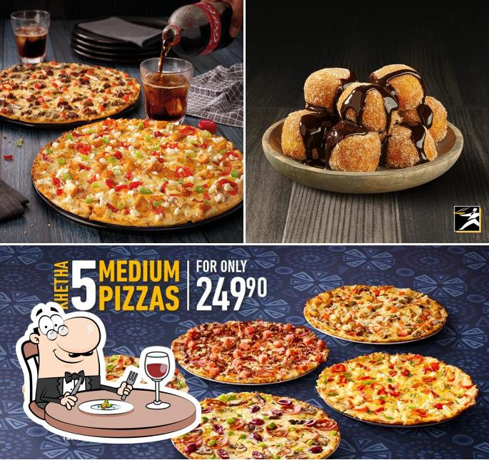 Food at Debonairs Pizza