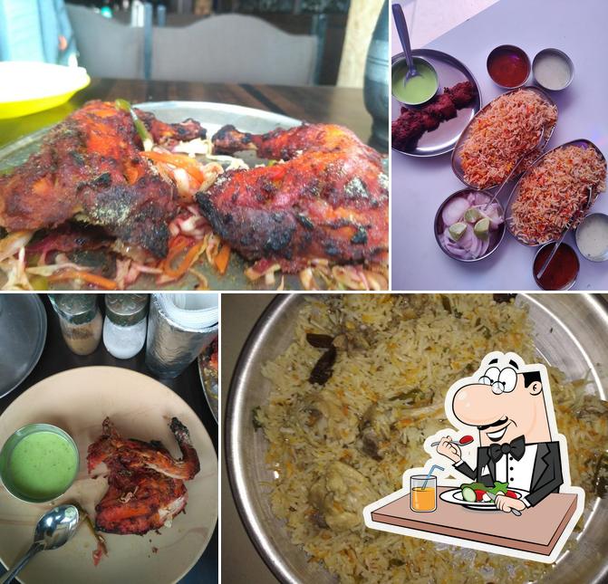 Food at Hotel Hyderabadi
