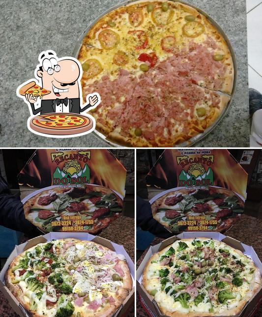 Consiga pizza no Pizzaria e Hamburgueria - Robson Lanches