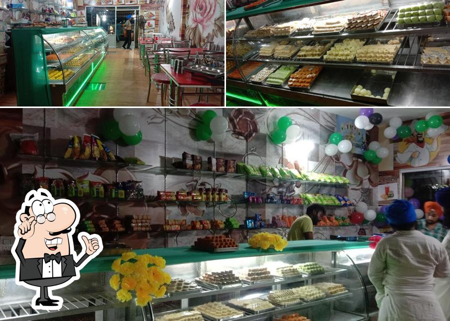 The interior of Dashmesh Sweets & Dairy