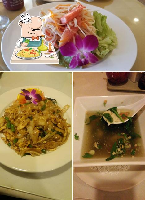 Food at Lemongrass Thai Restaurant