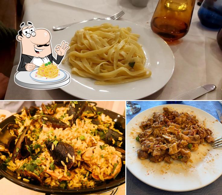 Spaghetti alla carbonara al Trattoria di Rovate