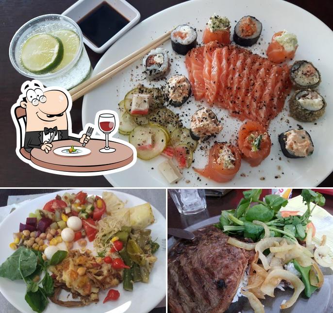 Comida em Restaurante Poderoso Chefão