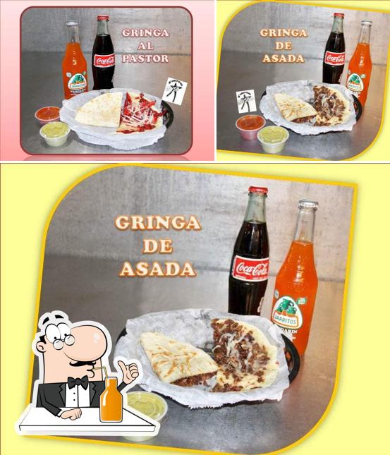 Tacos El Gordo provides a variety of beverages