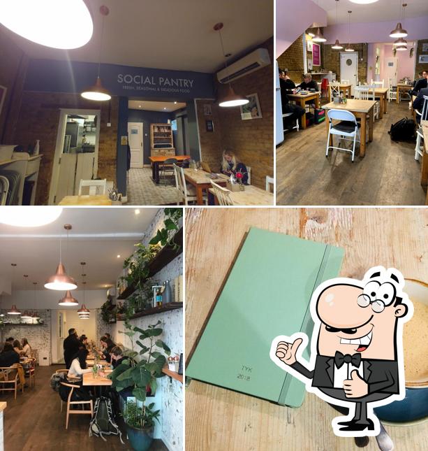 Social Pantry Café, 170A Lavender Hill in London Restaurant menu and