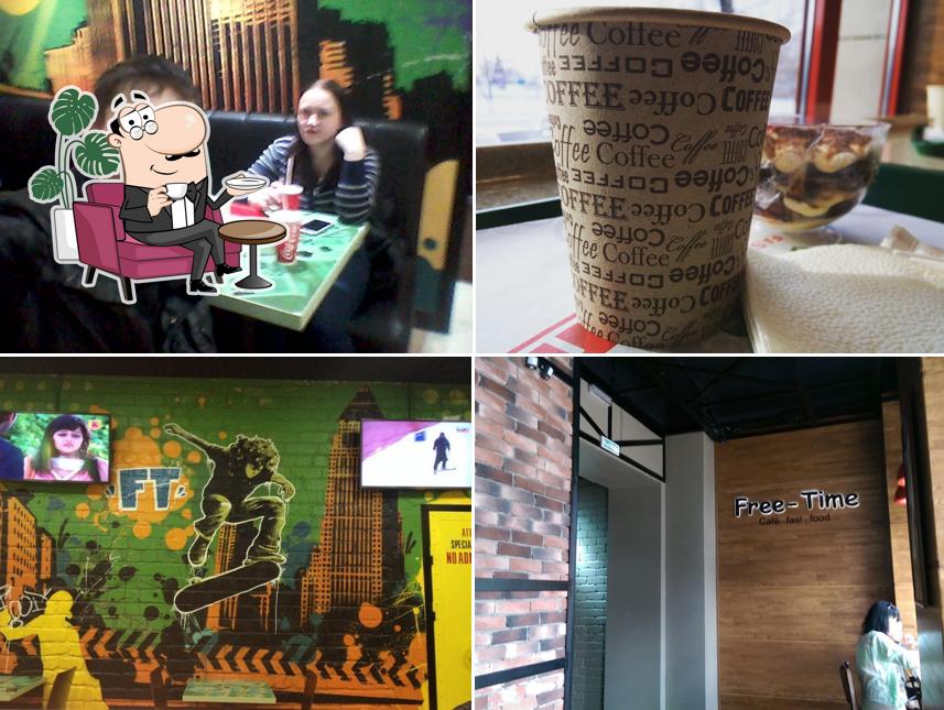 Installez-vous à l'une des tables de Free Time