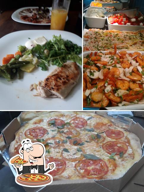 Escolha pizza no I Piatti