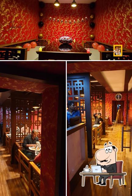 The interior of Samurai Restaurant