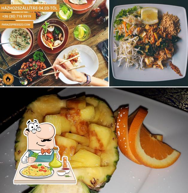 Блюда в "Parázs Presszó Thai etterem"