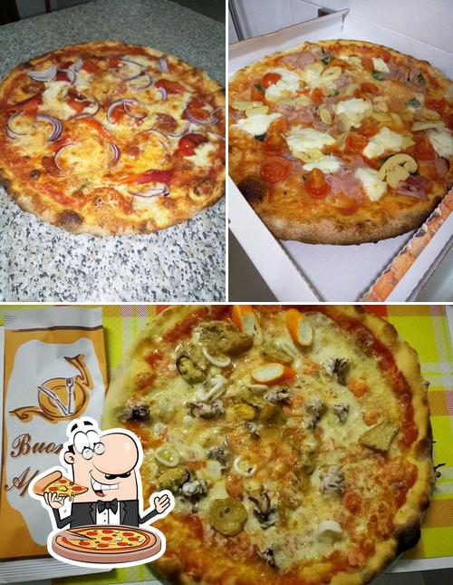 Bestellt eine Pizza bei Pizzeria d'asporto Fantasy Pizza