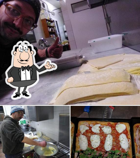 Questa è la foto che raffigura la interni e pizza di Pizzeria E Rosticceria Il Corso Di Andrea Carcione