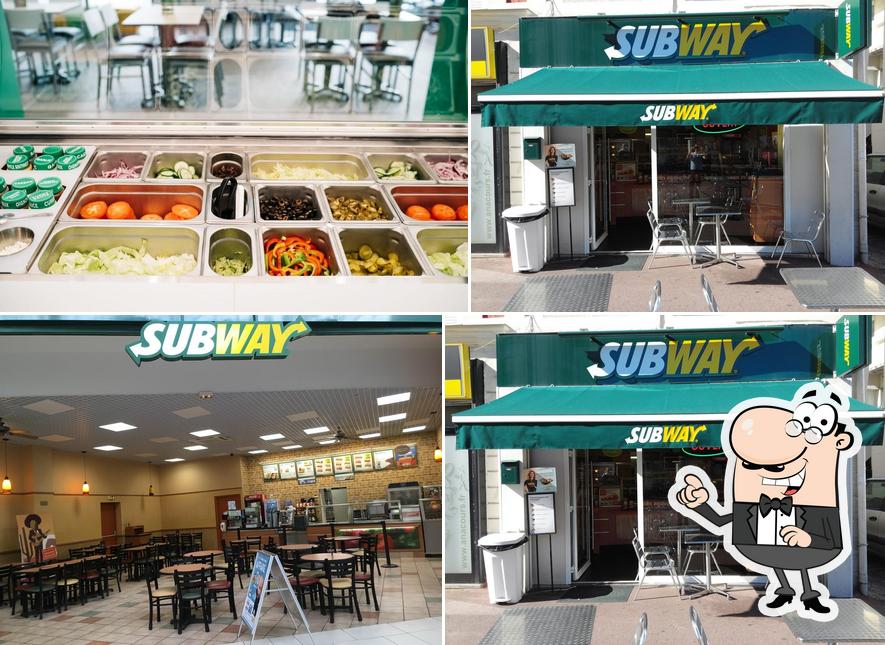 L'intérieur de Subway