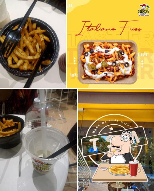 French fries at The Shake Maker, Prahladnagar