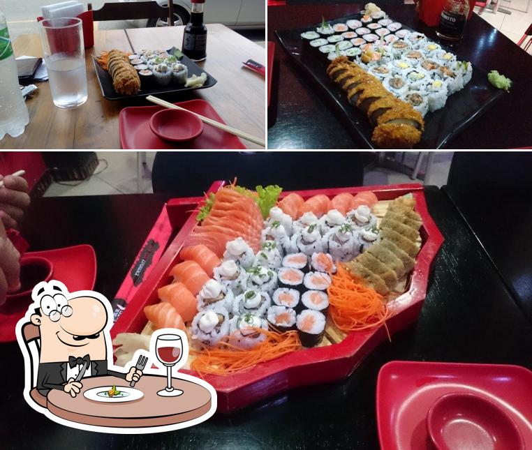 Platos en Clube Do Sushi