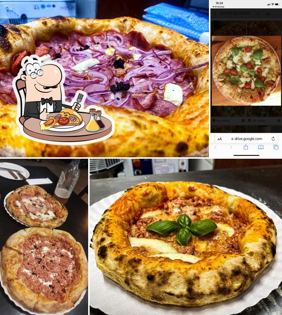 Consiga diferentes variedades de pizza