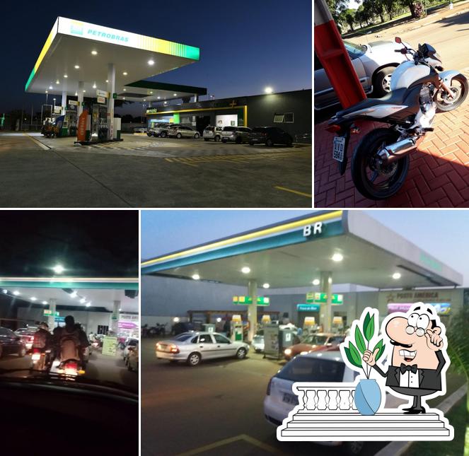 O exterior do Posto Petrobras