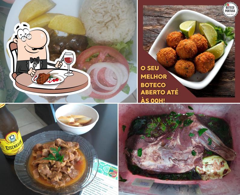 Escolha pratos de carne no Boteco Portuga - (Rio das Ostras)