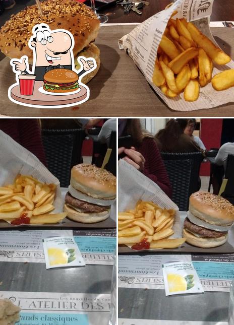 Commandez un hamburger à COMPTOIR DU BOUCHER Réouverture le 20 juillet à midi