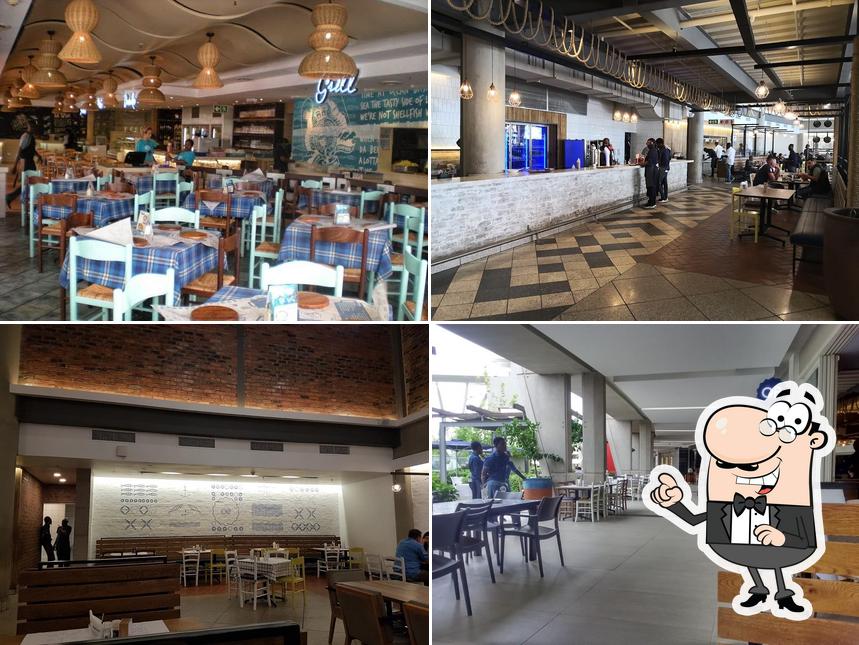 Ocean Basket Menlyn restaurant, Pretoria, Menlyn Shopping Centre Restaurantspeisekarten und