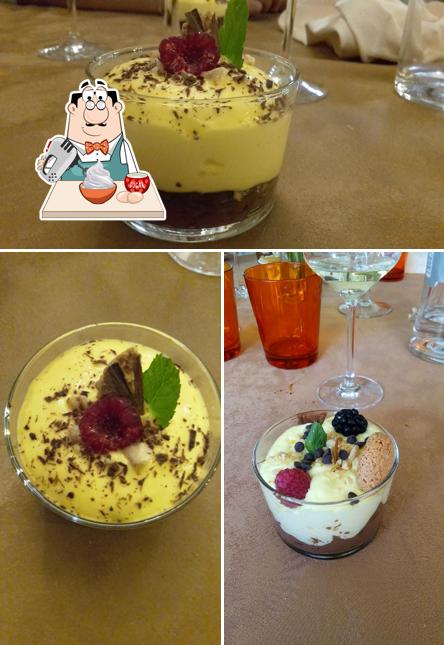 Ristorante Le antiche Rive serve un'ampia varietà di dessert