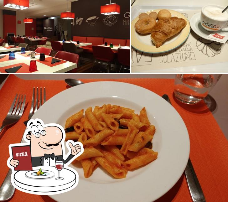 Las fotografías de comida y interior en ibis Milano Malpensa Aeroporto