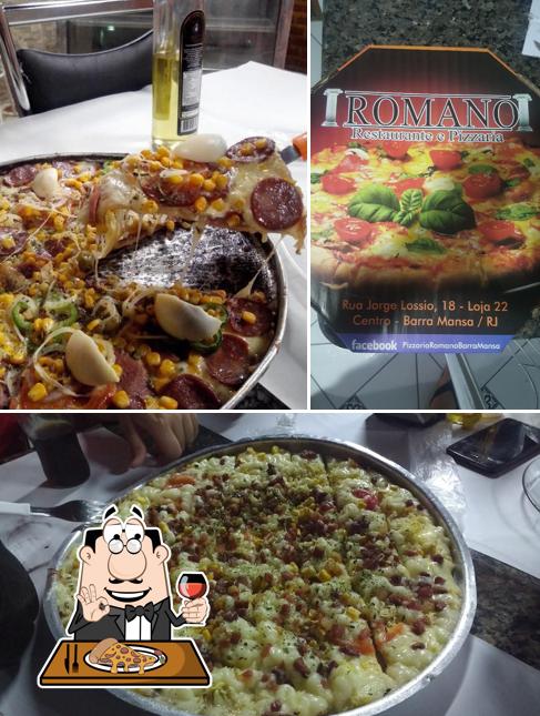 Consiga pizza no Romano