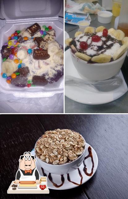 Venha experimentar as opções doces