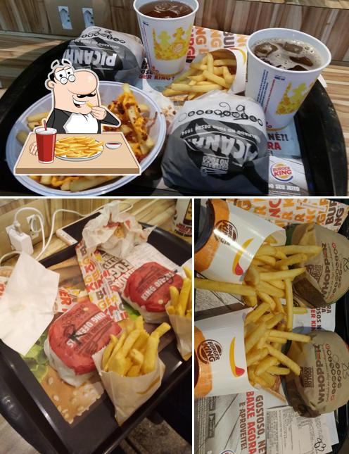 Prove cbatatas fritas francesas no Burger King