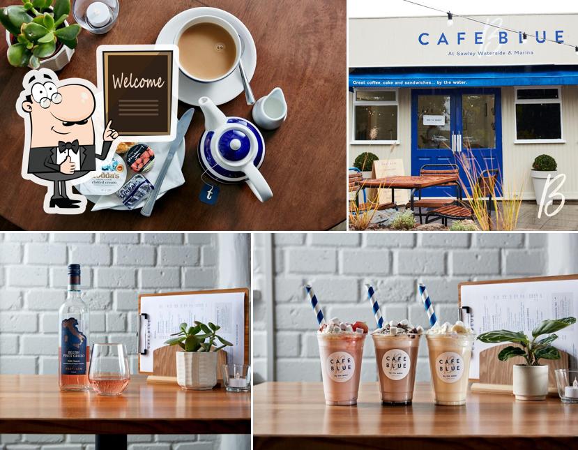 Это фото кафе "Cafe Blue at Sawley Waterside & Marina"