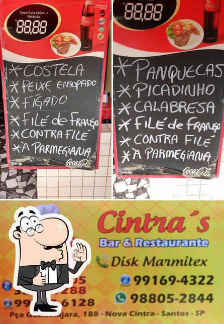 See this picture of Cintra's Restaurante e café