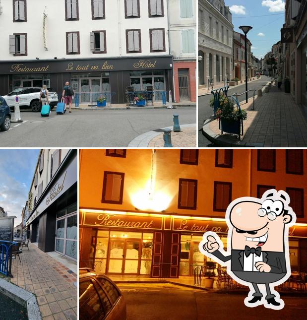 Jetez un coup d’œil à quoi ressemble Hôtel Restaurant Le Tout Va Bien à l'extérieur