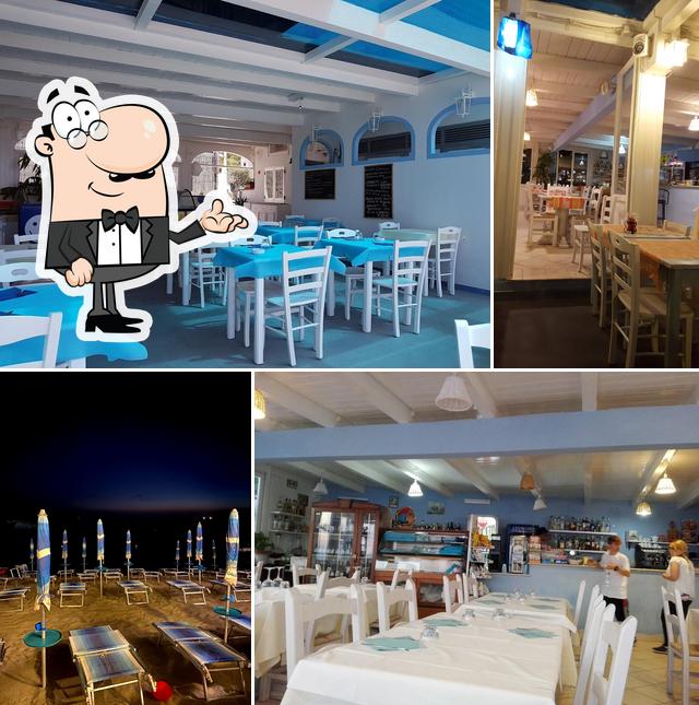 Gli interni di Il Galeone Lido Ristorante