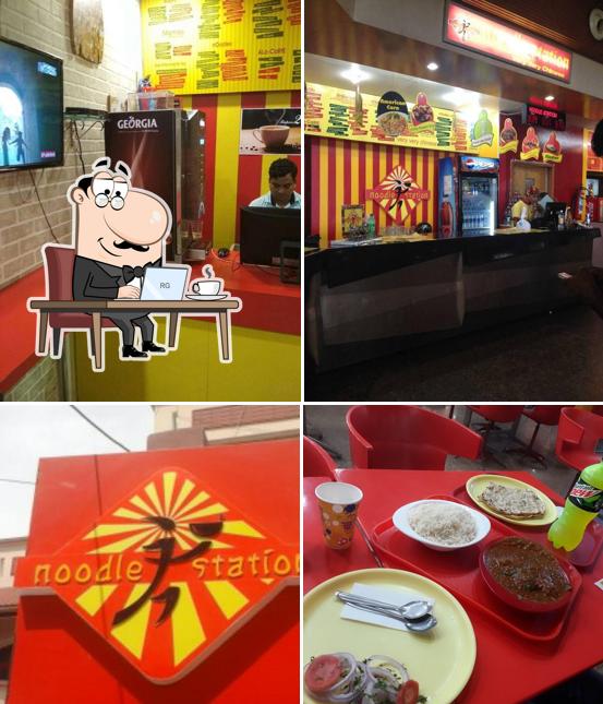 Check out how Noodle Station looks inside
