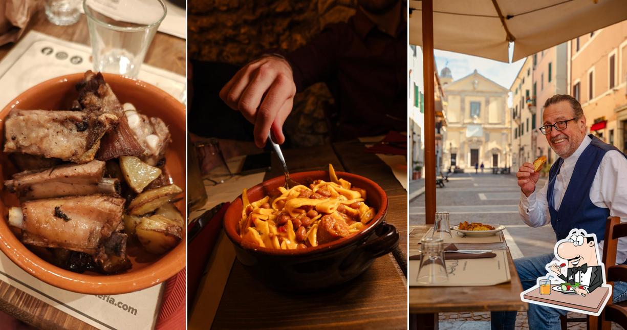 Cibo al Osteria Antonello