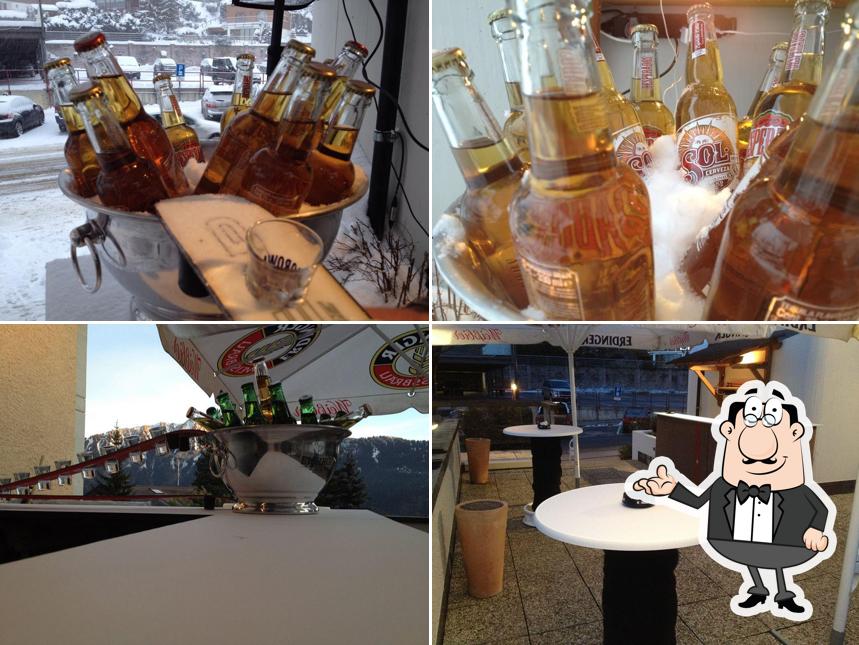 La immagine della interni e bevanda di ICEBAR