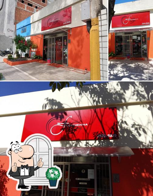 O exterior do Ferreirinha Grill