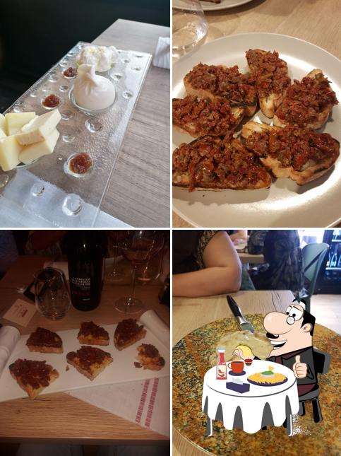 Piatto di formaggi al Il Braccio del Guercino