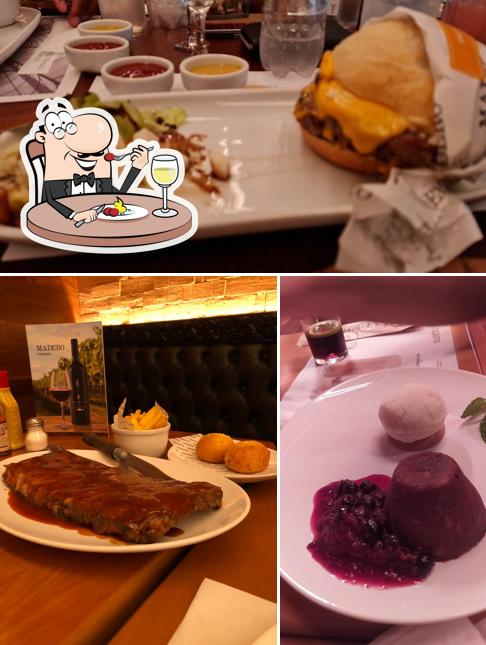 Comida em Madero Steak House Praiamar