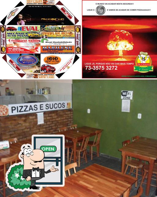 O exterior do Pizzaria Du Chaves