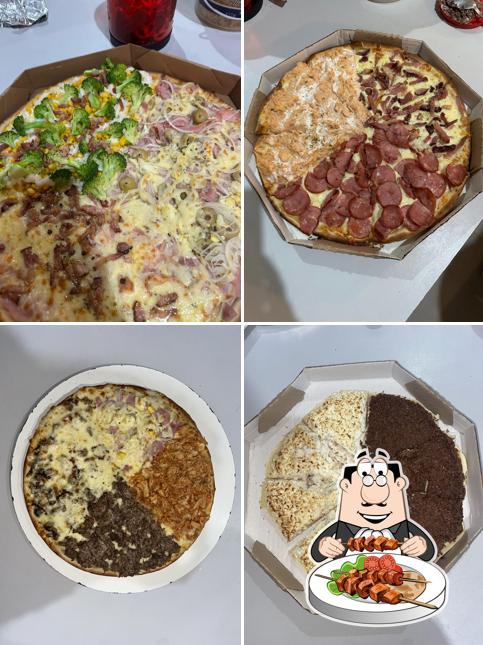 Comida em Pizzaria Michellangelo