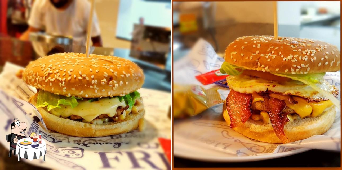 Peça um hambúrguer no Thundera Pizza Burguer