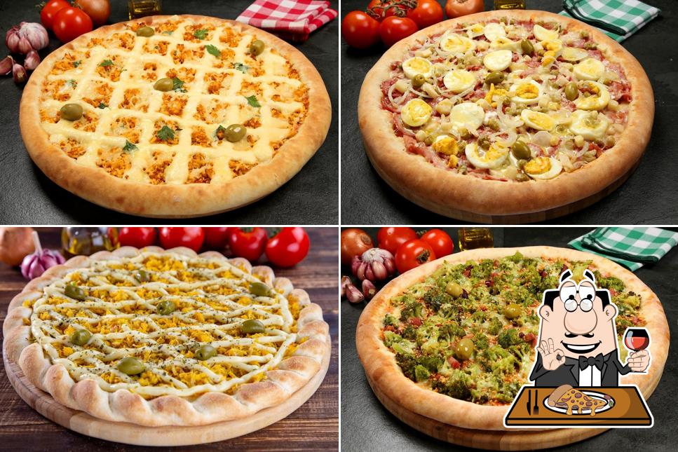 Experimente pizza no Top Pizzaria e Esfiharia - Mogi Guaçu