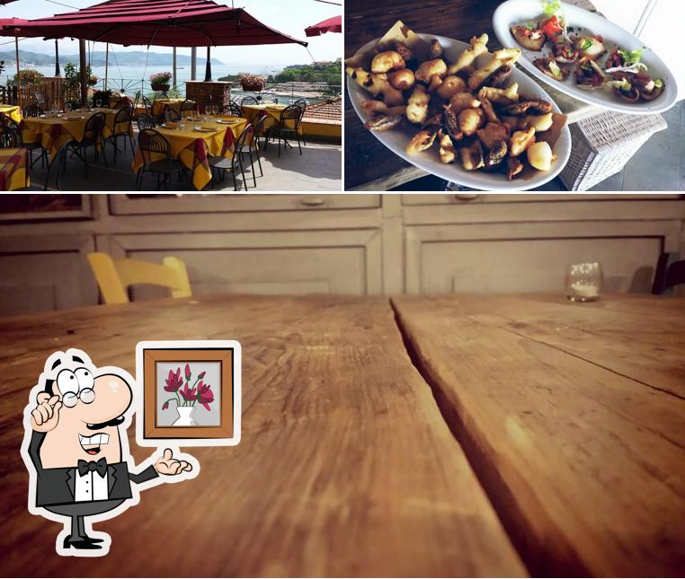 Estas son las fotos que muestran interior y comida en La Tortuga Di Claudio