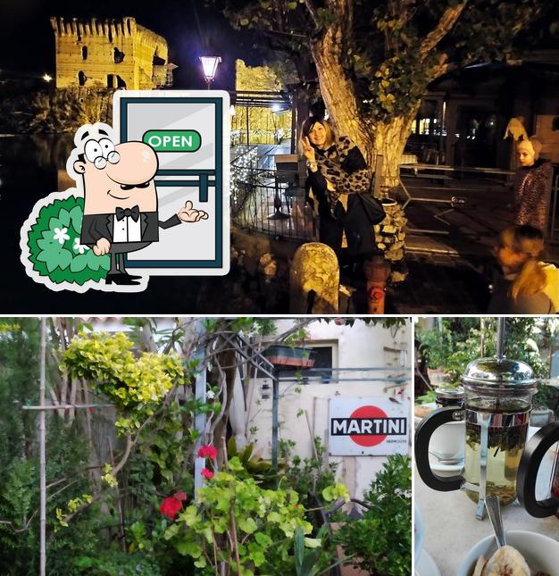 La esterno e dolce del ristorante