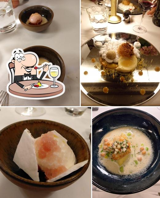 Nourriture à Le Fantin Latour - Restaurant gastronomique (1 étoile Michelin) et brasserie