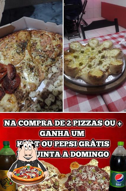 Experimente pizza no Red Pizza ( pizzaria e esfiharia )