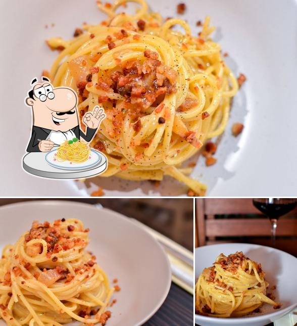 Spaghetti alla carbonara al Ristorante Civico Ventuno