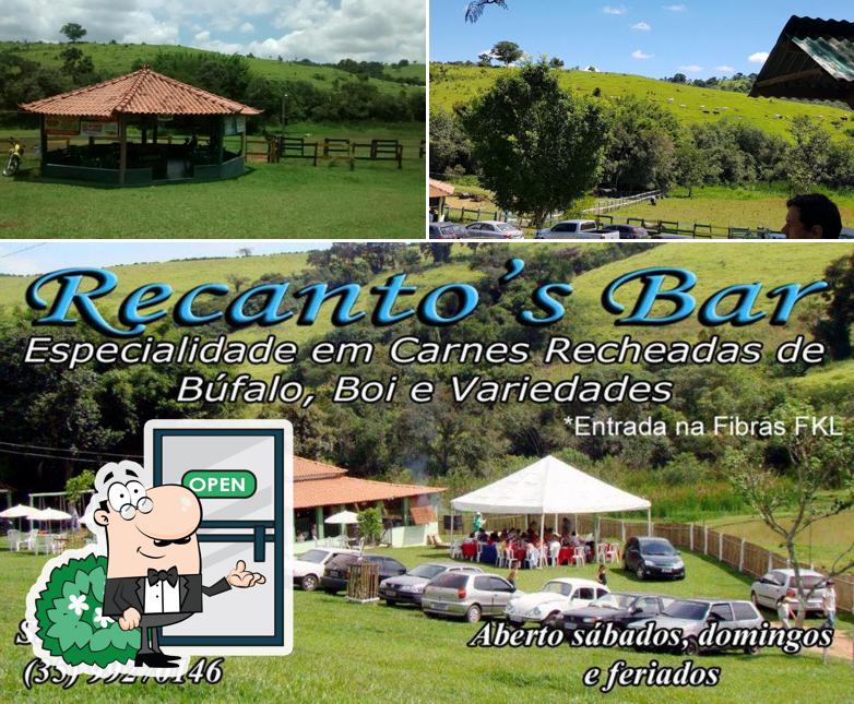 O exterior do Recanto's Bar