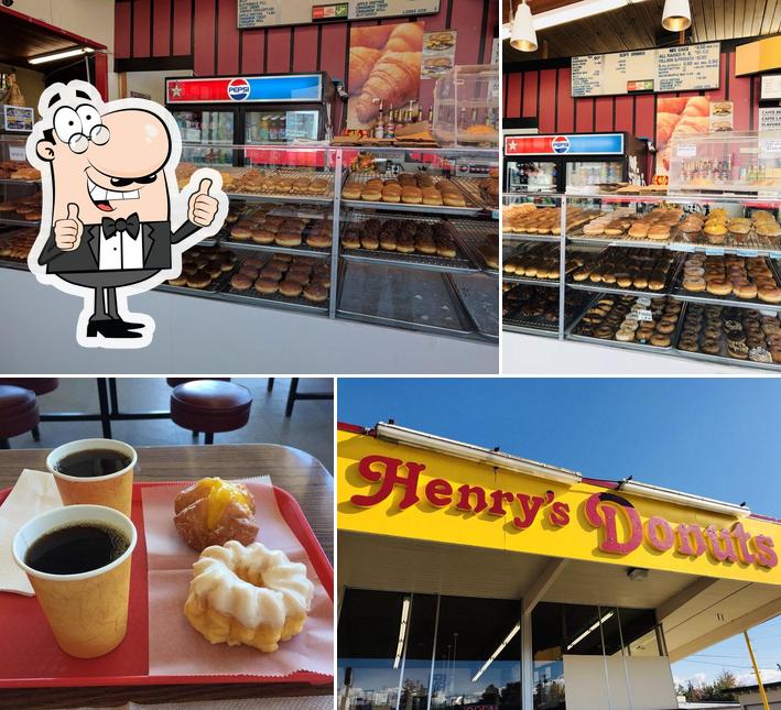 Henry's Donuts, 2515 Broadway in Everett Restaurant menu and reviews